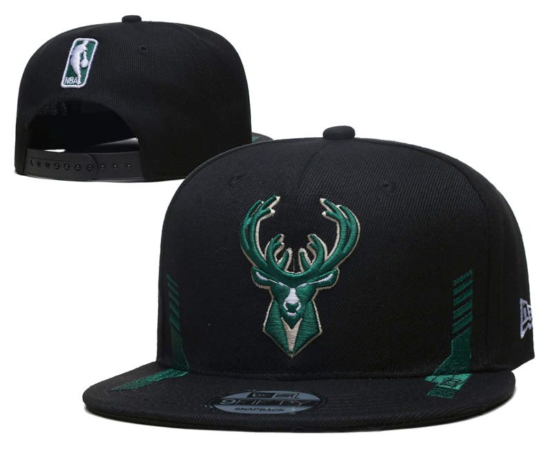 2022 NBA Milwaukee Bucks Hat ChangCheng 0927->nba hats->Sports Caps